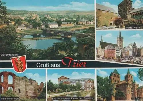 Trier - u.a. Kaiserthermen - 1975