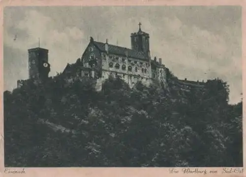 Eisenach - Wartburg von Süd-Ost - ca. 1935