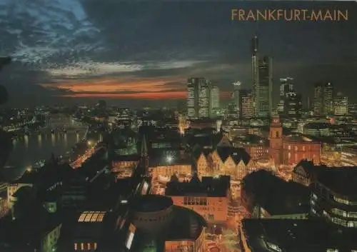 Frankfurt am Main - Skyline abends