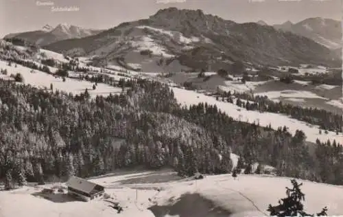 Österreich - Österreich - Alpenhaus Toni m. Jungholzer Skiparadies - ca. 1955