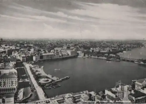 Hamburg - Binnen- und Außenalster - 1961