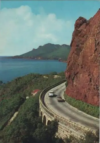 Frankreich - Cote d‘Azur - Frankreich - Route de la Vorniche