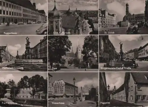 Augsburg - u.a. Bürgermeister Fischer Straße - ca. 1960