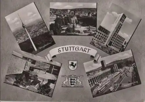 Stuttgart - u.a. Konzerthaus Liederhalle - 1959