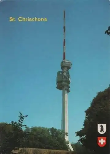 Schweiz - Schweiz - Bettingen - Fernsehturm St. Chrischona - 1986