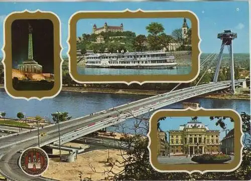 Slowakei - Slowakei - Bratislava - mit 4 Bildern - ca. 1980