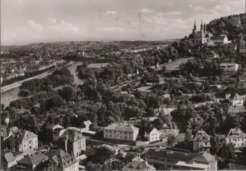 Würzburg - Käppele und Autobahn - 1972