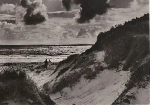 Sylt - Dünen am Meer - ca. 1965