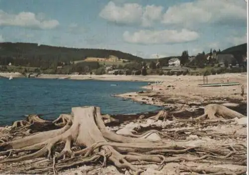 Schluchsee - Absenkung des Sees