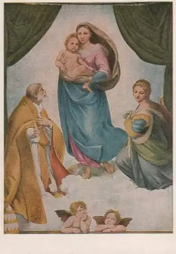 Dresden Gemäldegalerie - Madonna - 1969