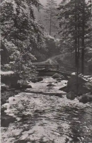 Altenau - Okertal Harz - Inselbrücke - 1962