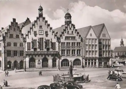 Frankfurt - Gerechtigkeitsbrunnen - 1960