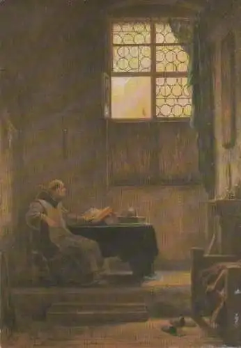 Carl Spitzweg - Mönch im Studierzimmer - 2004