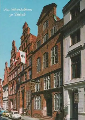 Lübeck - Mengstraße Schabbelhaus - ca. 1975