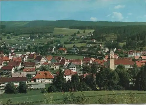 Lenzkirch - Blick vom Stöckleberg - 1968