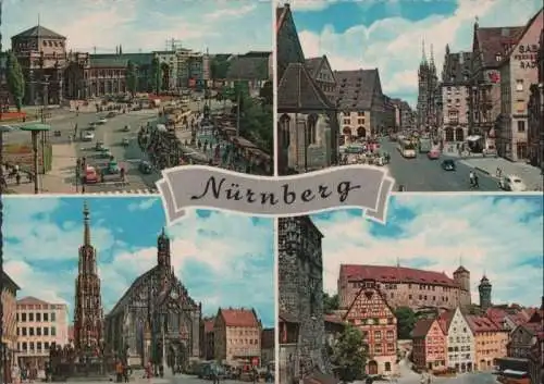 Nürnberg - mit 4 Bildern - ca. 1970