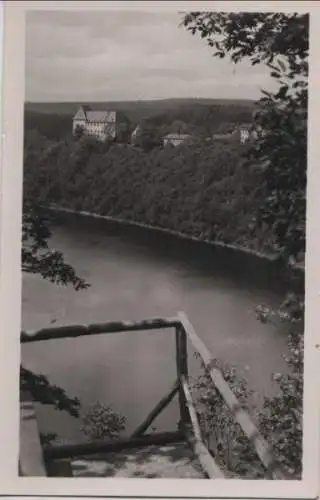 Burgk - Blick vom Röhrensteig - 1956