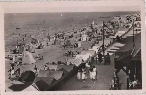 Frankreich - Frankreich - Saint-Aubin-sur-Mer - La Plage et la Digue - 1962