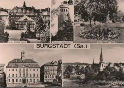 Burgstädt - u.a. Karl-Liebknecht-Hain - 1978