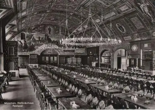 München - Hofbräuhaus, Festsaal - ca. 1955