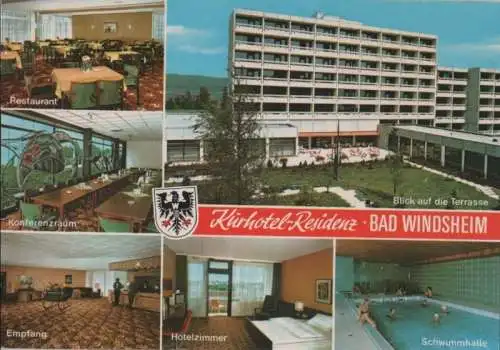 Bad Windsheim - Kurhotel Residenz - ca. 1980