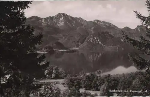 Kochelsee - mit Herzogstand - ca. 1960