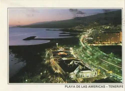 Spanien - Arona, Play de Las Americas - Spanien - mit Beleuchtung