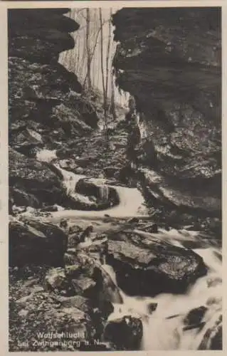 Wolfschlucht bei Zwingenberg a.N. - ca. 1955