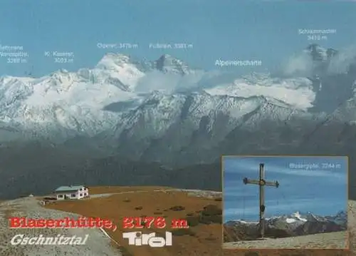 Österreich - Österreich - Gschnitztal - Blaserhütte - ca. 1990