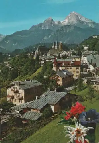 Berchtesgaden - mit Watzmann - ca. 1980