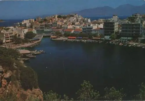 Griechenland - Griechenland - Agios Nikolaos - Teilansicht - 1988