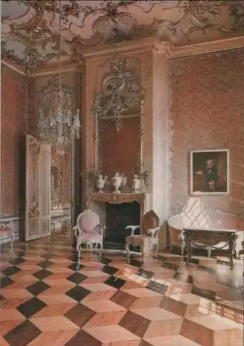 Staatliche Museen, Berlin - Neues Palais, Arbeitszimmer Friedrich II - 1982