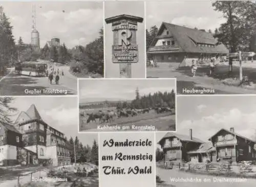 Brotterode - Rennsteig u.a. Schänke Dreiherrnstein - 1981