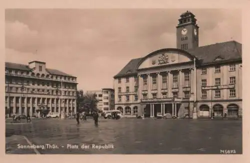 Sonneberg - Platz der Republik