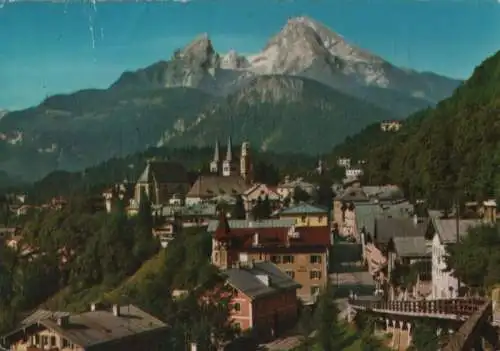 Berchtesgaden - mit Watzmann - ca. 1975