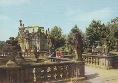 Dresden Zwinger - Zwingerterrasse - ca. 1985