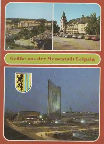 Leipzig - u.a. Neues Gewandhaus - 1988