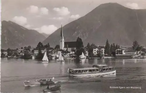 Rottach-Egern mit Wallberg - 1957