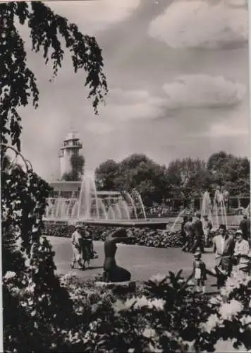 Essen - Großer Blumenhof im Grugapark - ca. 1965