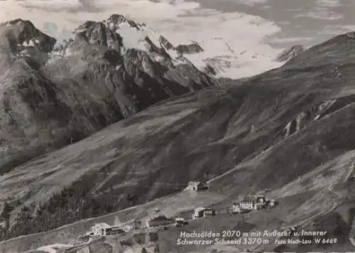 Österreich - Österreich - Hochsölden mit Schwarzer Schneid - ca. 1965