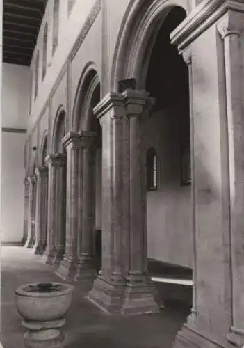 Bürgel-Thalbürgel - Klosterkirche, Nördliche Langhausarkaden - 1987