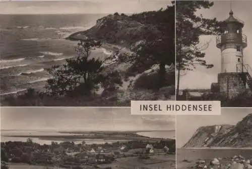 Hiddensee - u.a. Leuchtturm - 1970