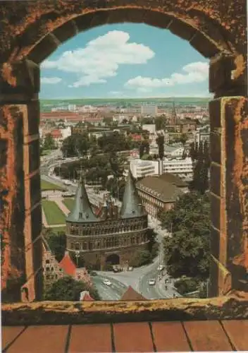 Lübeck vom Aussichtsturm - ca. 1985