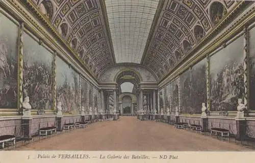 Frankreich - Versailles - Frankreich - Galerie des Batailles