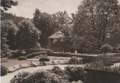 Bad Elster - Blick vom Kurhaus - 1966