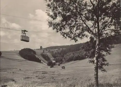 Oberwiesenthal - Blick zu den Sprungschanzen