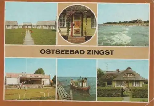 Zingst - u.a. Bemalte Tür - 1988