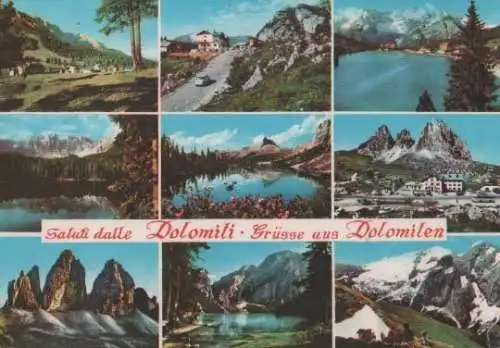 Italien - Italien - Grüsse aus Dolomiten - ca. 1975