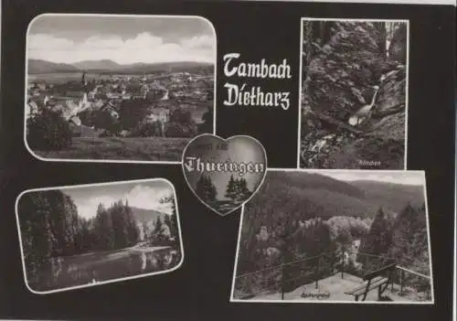 Tambach-Dietharz - 5 Teilbilder - 1966