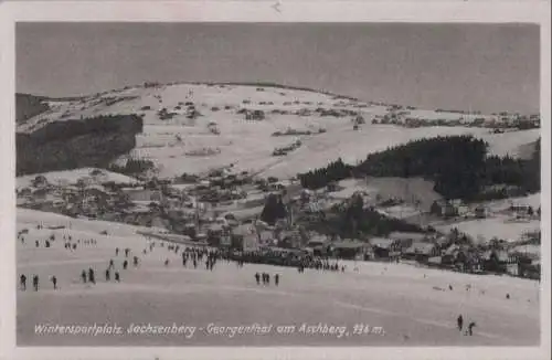 Klingenthal - Sachsenberg-Georgenthal - Wintersportplatz - ca. 1955